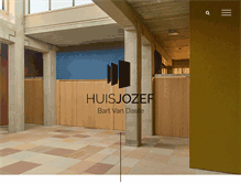 Tablet Screenshot of huisjozef.be